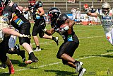 Düsseldorf Panther vs. Dresden Monarchs - 07.07.2013 GFL Nord: Düsseldorf Panther vs. Dresden Monarchs (14:42)