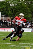 Düsseldorf Panther vs. Köln Falcons - 26.04.2014 GFL Nord: Düsseldorf Panther vs. Köln Falcons (25:27)