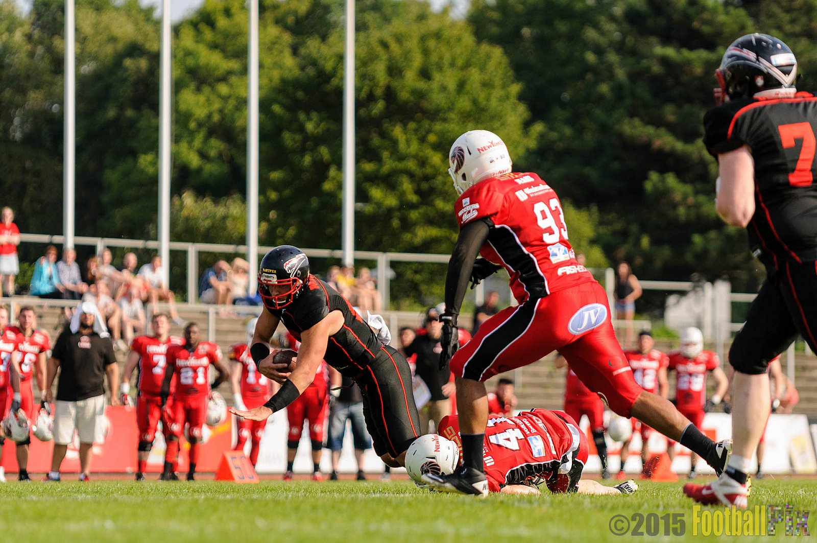 Düsseldorf Panther vs. NewYorker Lions Braunschweig - 22.08.2015 GFL Nord: Düsseldorf Panther vs. NewYorker Lions Braunschweig (0:56)