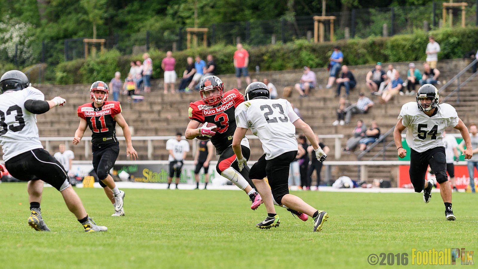 Solingen Paladins vs. Cologne Falcons - 28.05.2016 RL NRW: Solingen Paladins vs. Cologne Falcons (21:7)