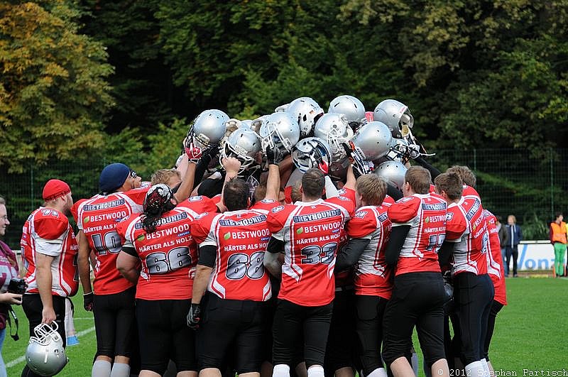 Wuppertal Greyhounds vs. Solingen Paladins II  - 07.10.2012 Wuppertal Greyhounds vs. Solingen Paladins II (6:21) 