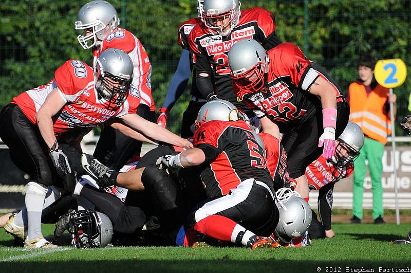 Wuppertal Greyhounds vs. Solingen Paladins II  - 07.10.2012 Wuppertal Greyhounds vs. Solingen Paladins II (6:21) 