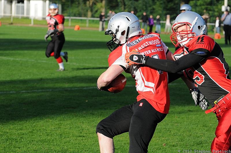 Wuppertal Greyhounds vs. Solingen Paladins II  - 07.10.2012 Wuppertal Greyhounds vs. Solingen Paladins II (6:21) 