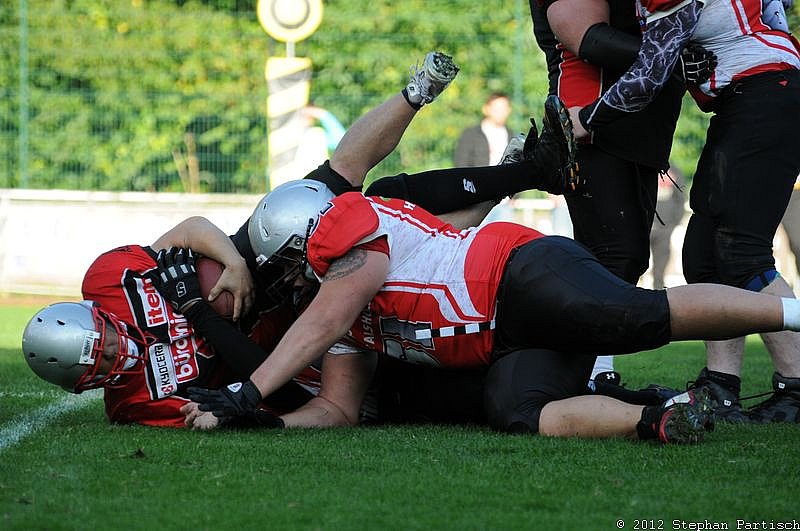 Wuppertal Greyhounds vs. Solingen Paladins II  - 07.10.2012 Wuppertal Greyhounds vs. Solingen Paladins II (6:21) 