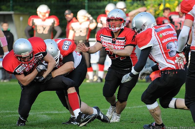 Wuppertal Greyhounds vs. Solingen Paladins II  - 07.10.2012 Wuppertal Greyhounds vs. Solingen Paladins II (6:21) 