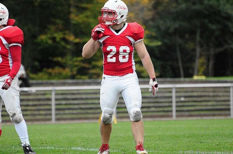 Gelsenkirchen Devils vs Recklinghausen Chargers - 20.10.2012 Gelsenkirchen Devils vs. Recklinghausen Chargers (27:7) 