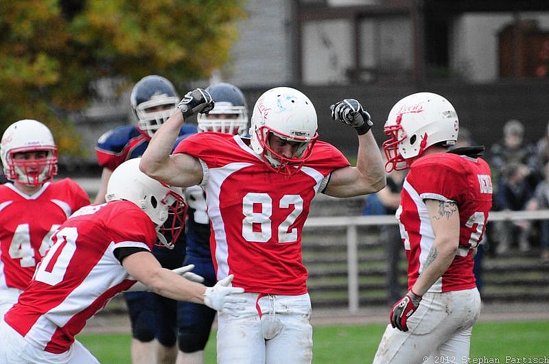 Gelsenkirchen Devils vs Recklinghausen Chargers - 20.10.2012 Gelsenkirchen Devils vs. Recklinghausen Chargers (27:7) 