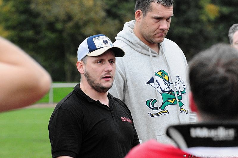 Gelsenkirchen Devils vs Recklinghausen Chargers - 20.10.2012 Gelsenkirchen Devils vs. Recklinghausen Chargers (27:7) 