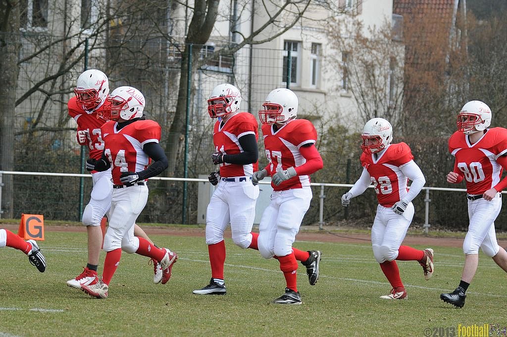 Vorbereitungsspiel Saison 2013, Wupper Bowl - 30.03.2013 Off-Season Game: "Wupper Bowl 2013" 