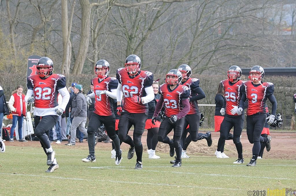 Vorbereitungsspiel Saison 2013, Wupper Bowl - 30.03.2013 Off-Season Game: "Wupper Bowl 2013" 