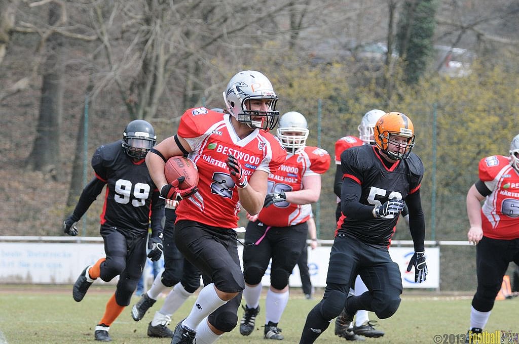 Vorbereitungsspiel Saison 2013, Wupper Bowl - 30.03.2013 Off-Season Game: "Wupper Bowl 2013" 