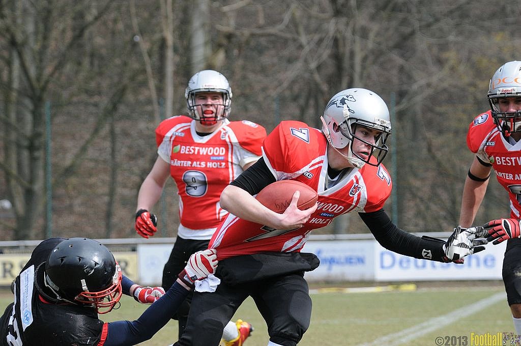 Vorbereitungsspiel Saison 2013, Wupper Bowl - 30.03.2013 Off-Season Game: "Wupper Bowl 2013" 