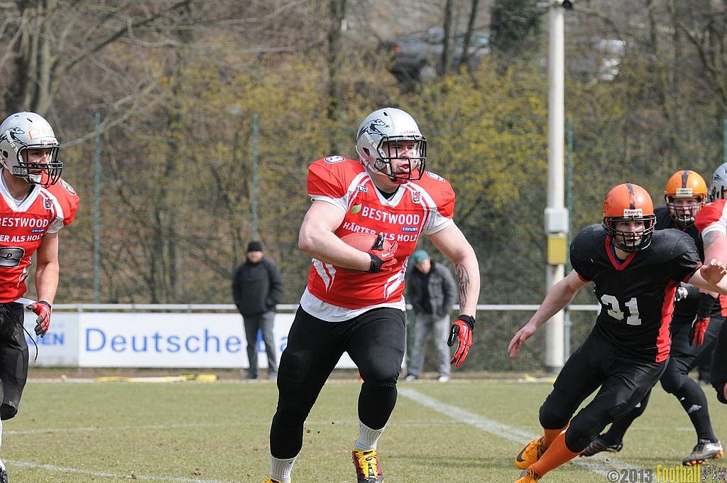 Vorbereitungsspiel Saison 2013, Wupper Bowl - 30.03.2013 Off-Season Game: "Wupper Bowl 2013" 
