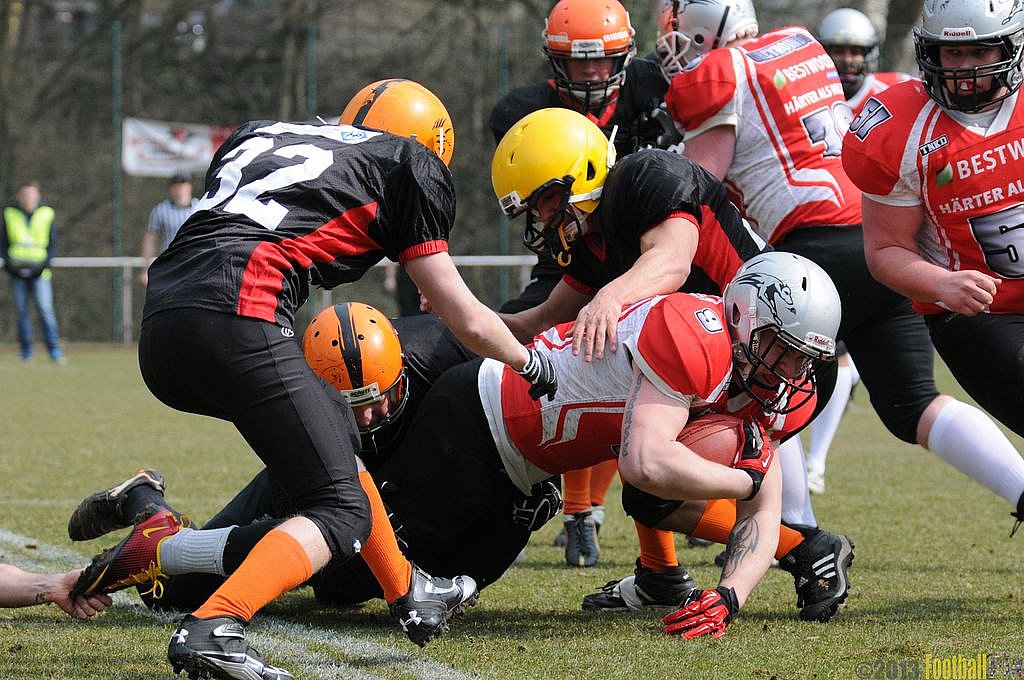 Vorbereitungsspiel Saison 2013, Wupper Bowl - 30.03.2013 Off-Season Game: "Wupper Bowl 2013" 