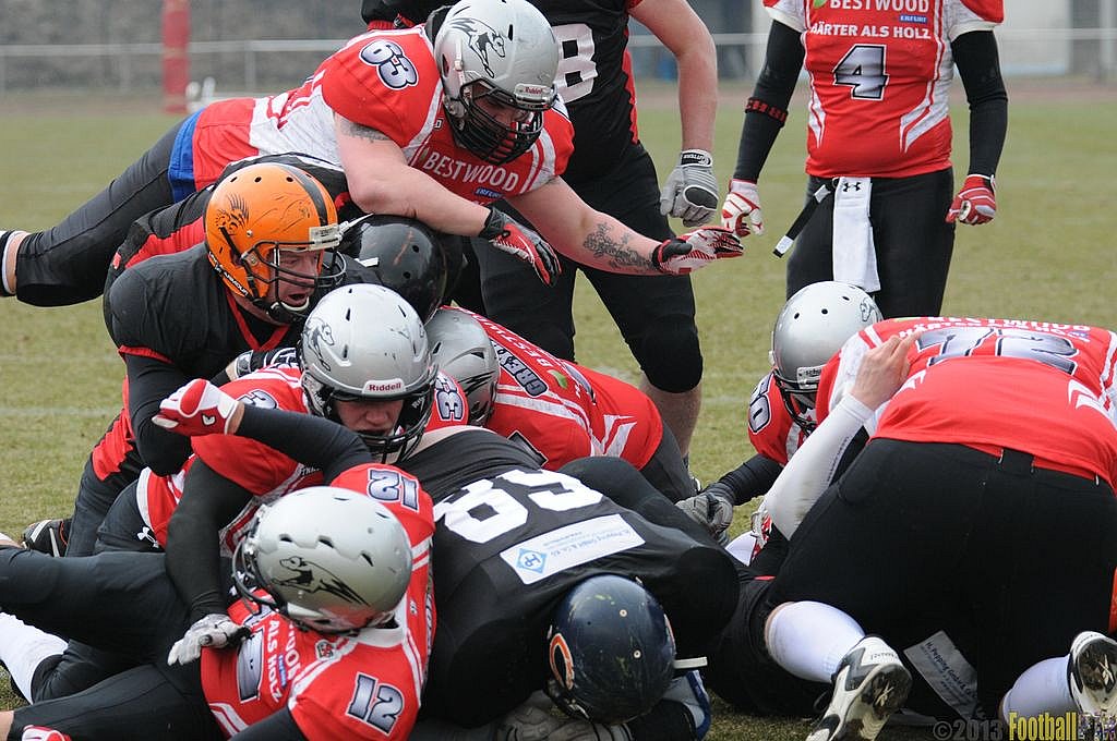 Vorbereitungsspiel Saison 2013, Wupper Bowl - 30.03.2013 Off-Season Game: "Wupper Bowl 2013" 