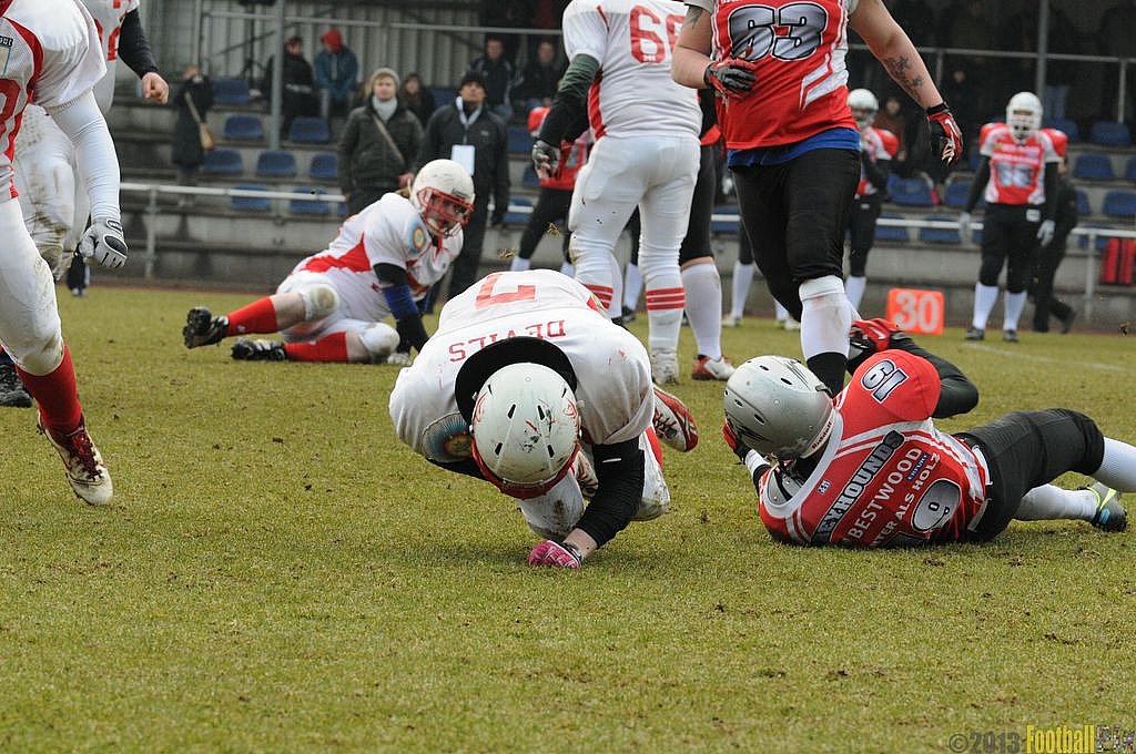 Vorbereitungsspiel Saison 2013, Wupper Bowl - 30.03.2013 Off-Season Game: "Wupper Bowl 2013" 