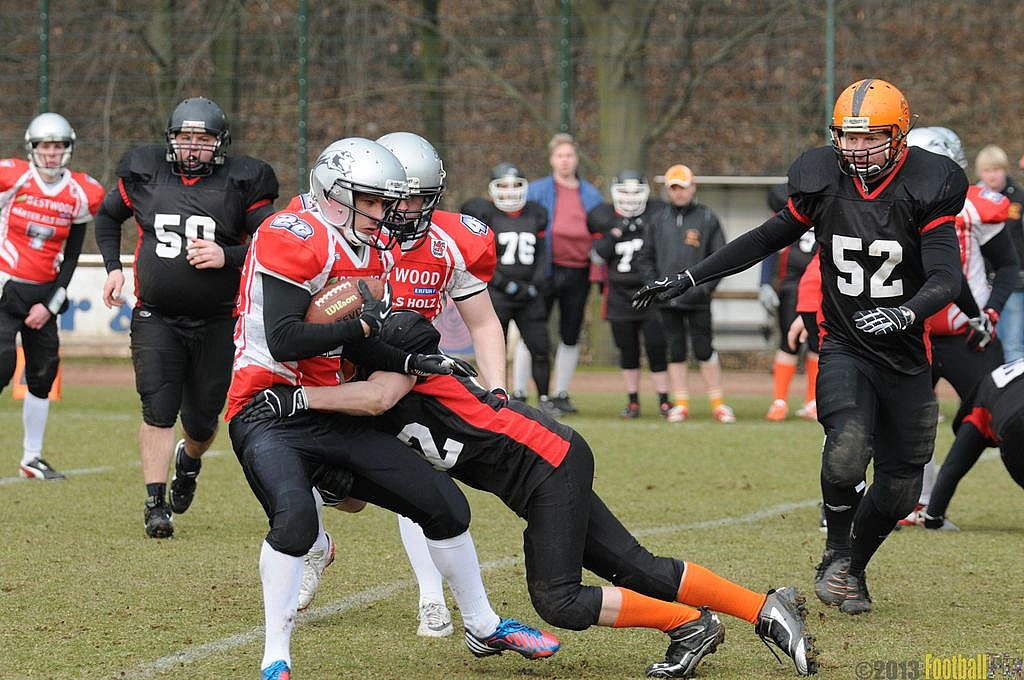 Vorbereitungsspiel Saison 2013, Wupper Bowl - 30.03.2013 Off-Season Game: "Wupper Bowl 2013" 