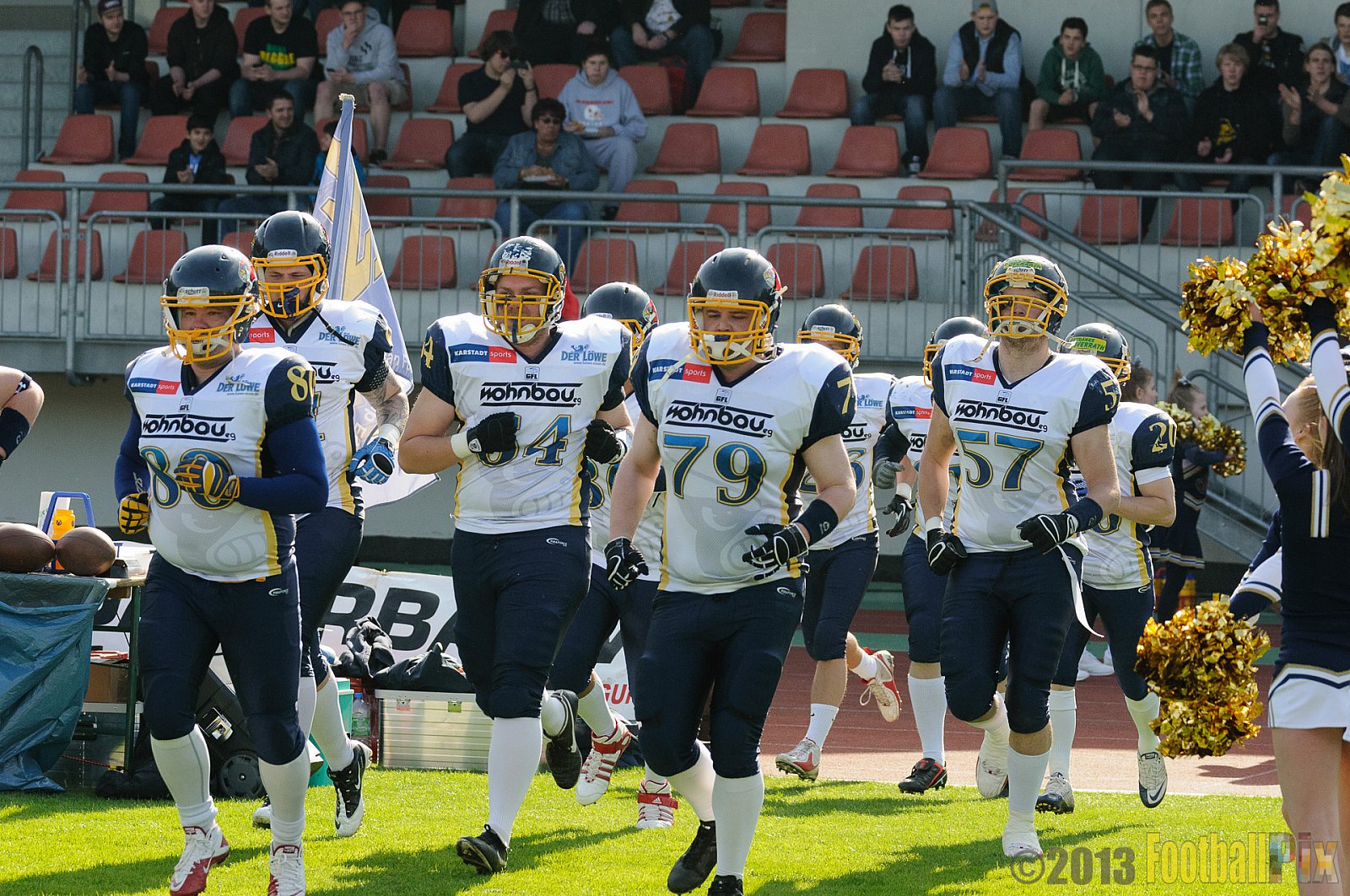 Essen Assindia Cardinals vs. Bochum Cadets - 20.04.2013 Essen Assindia Cardinals vs. Bochum Cadets (54:13) 