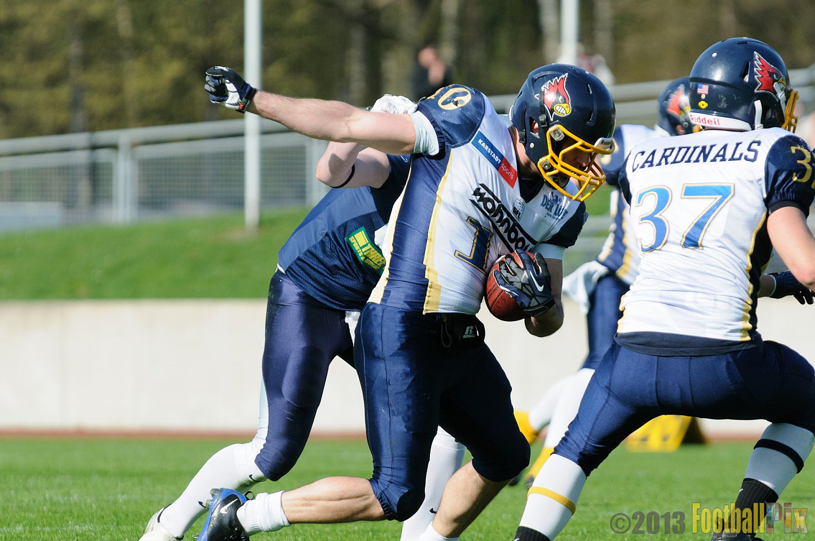 Essen Assindia Cardinals vs. Bochum Cadets - 20.04.2013 Essen Assindia Cardinals vs. Bochum Cadets (54:13) 