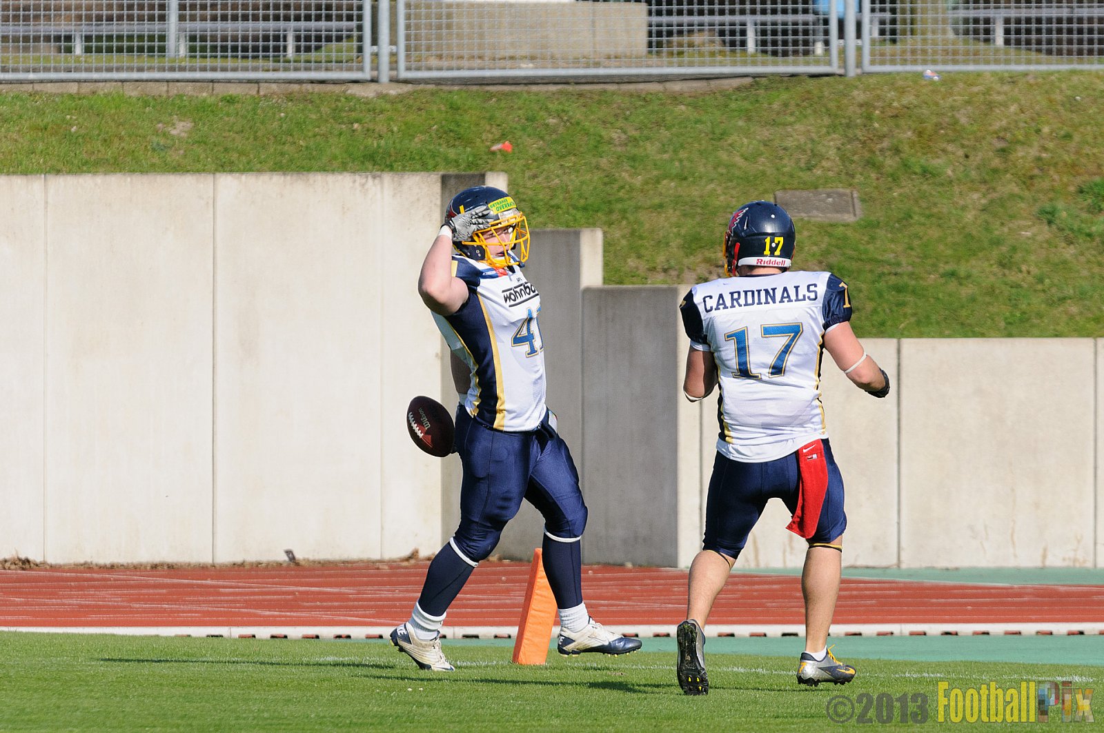 Essen Assindia Cardinals vs. Bochum Cadets - 20.04.2013 Essen Assindia Cardinals vs. Bochum Cadets (54:13) 