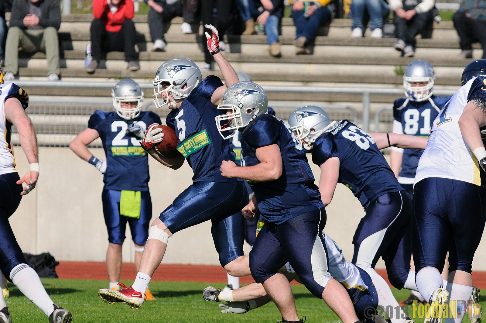 Essen Assindia Cardinals vs. Bochum Cadets - 20.04.2013 Essen Assindia Cardinals vs. Bochum Cadets (54:13) 