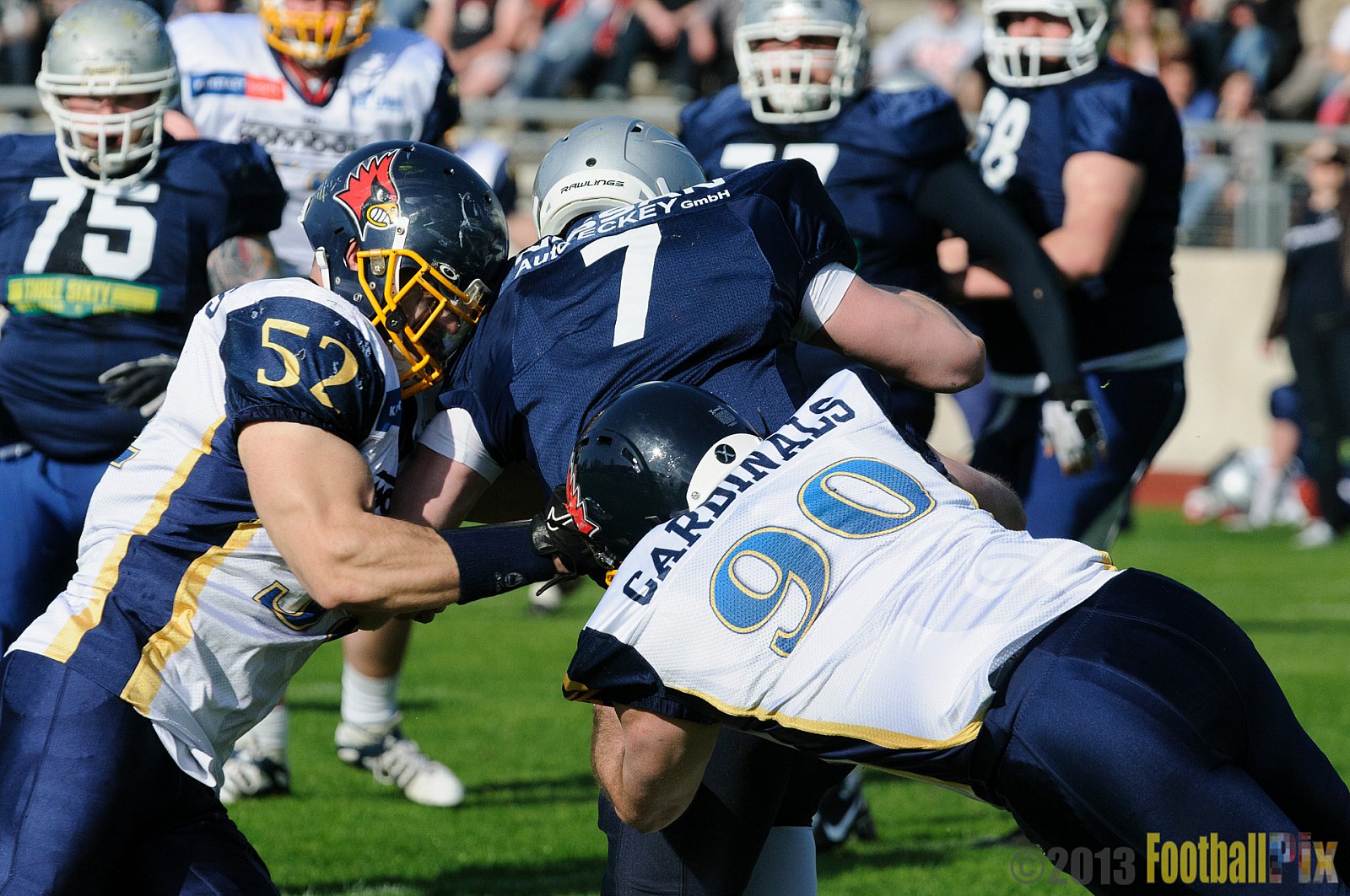 Essen Assindia Cardinals vs. Bochum Cadets - 20.04.2013 Essen Assindia Cardinals vs. Bochum Cadets (54:13) 