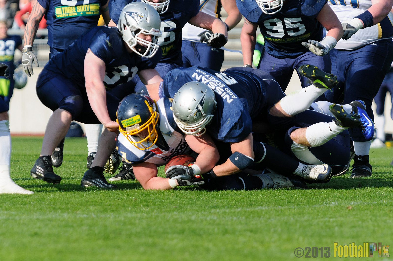 Essen Assindia Cardinals vs. Bochum Cadets - 20.04.2013 Essen Assindia Cardinals vs. Bochum Cadets (54:13) 