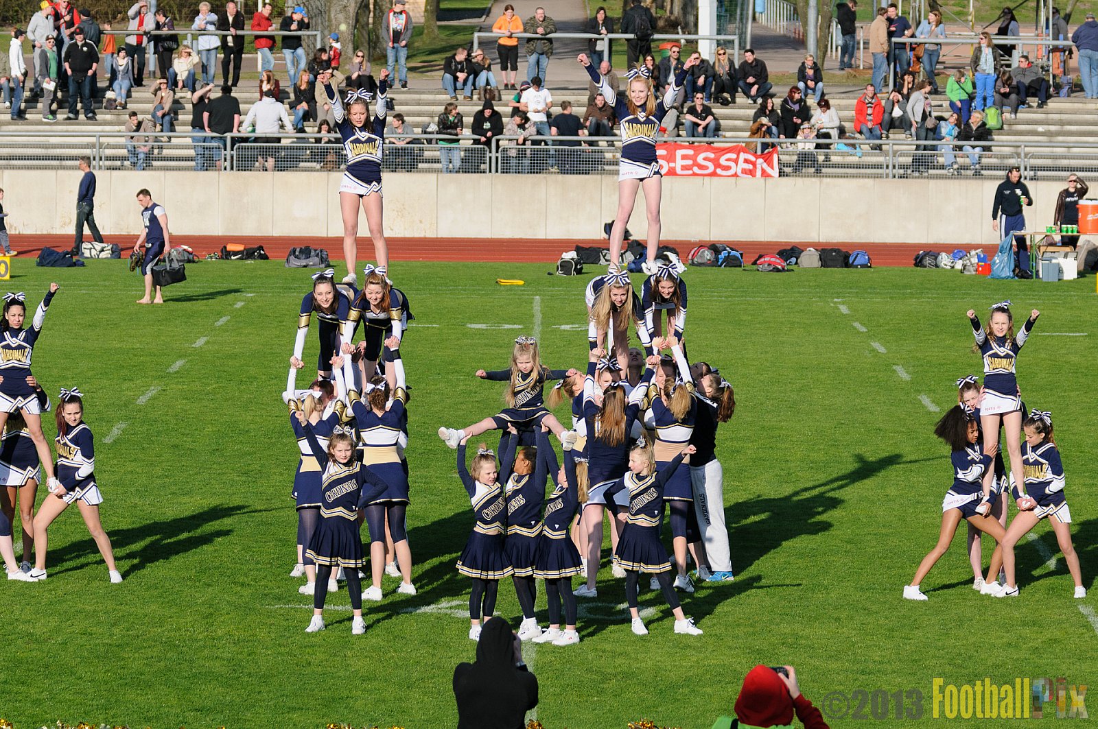 Essen Assindia Cardinals vs. Bochum Cadets - 20.04.2013 Essen Assindia Cardinals vs. Bochum Cadets (54:13) 