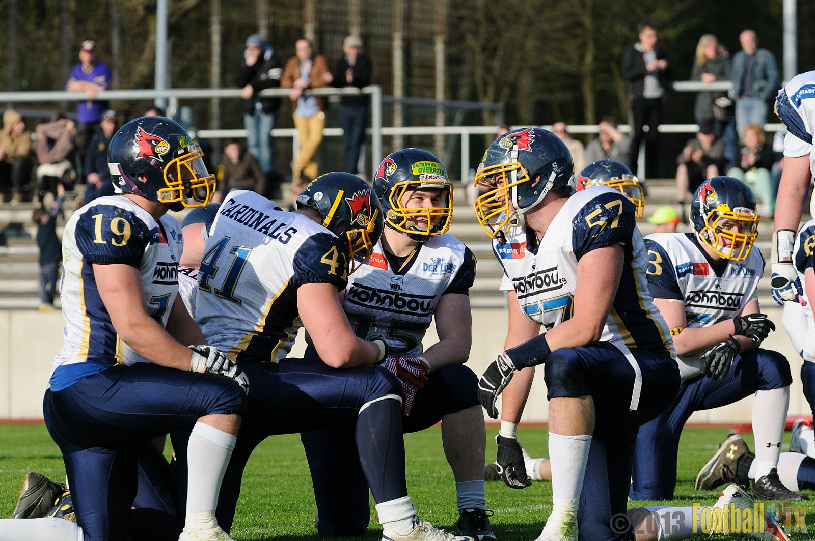 Essen Assindia Cardinals vs. Bochum Cadets - 20.04.2013 Essen Assindia Cardinals vs. Bochum Cadets (54:13) 