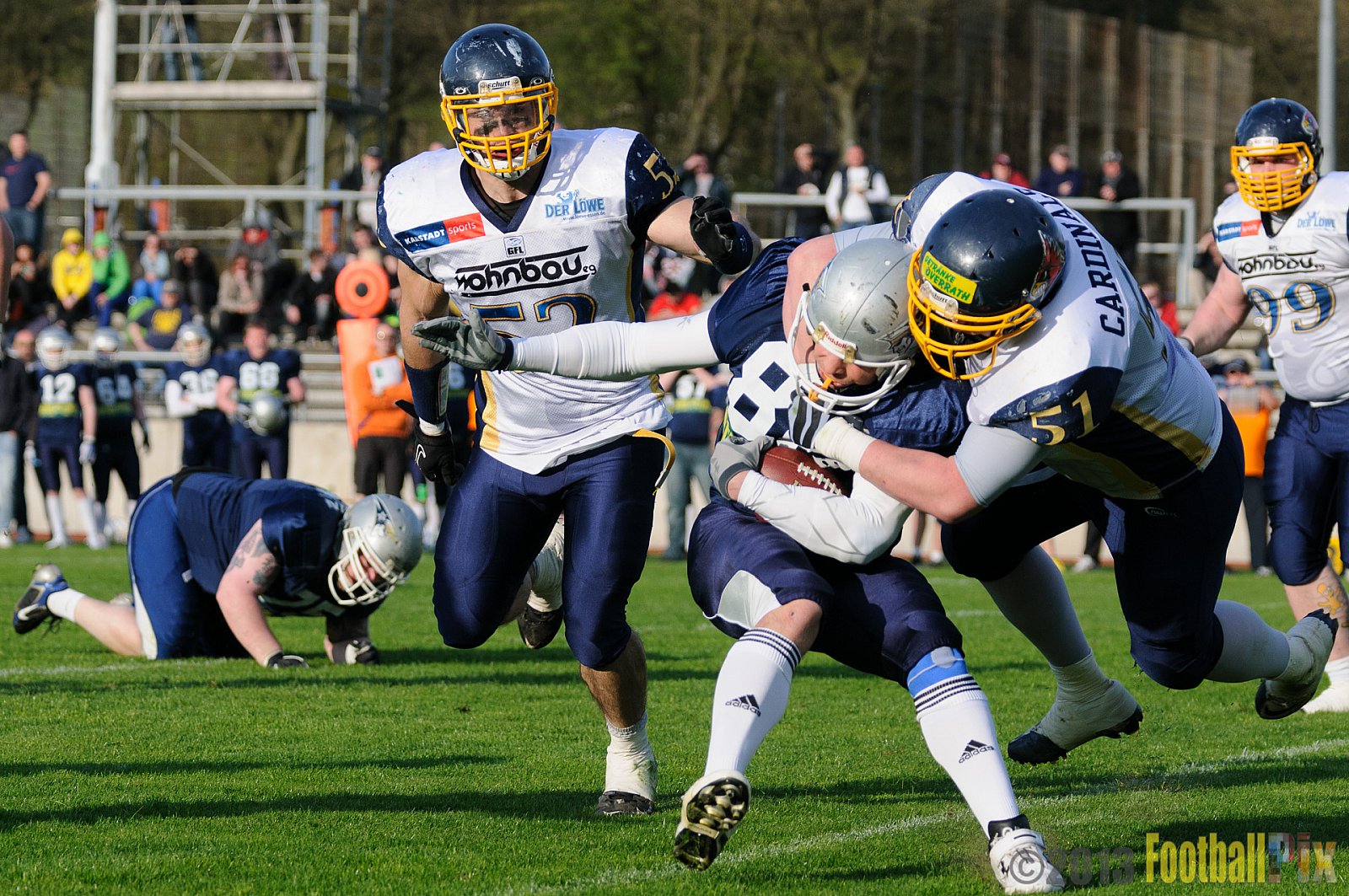 Essen Assindia Cardinals vs. Bochum Cadets - 20.04.2013 Essen Assindia Cardinals vs. Bochum Cadets (54:13) 
