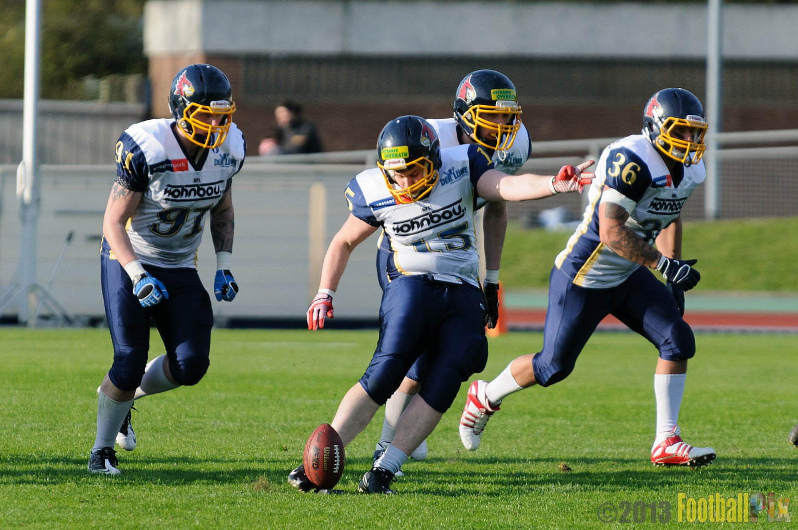 Essen Assindia Cardinals vs. Bochum Cadets - 20.04.2013 Essen Assindia Cardinals vs. Bochum Cadets (54:13) 