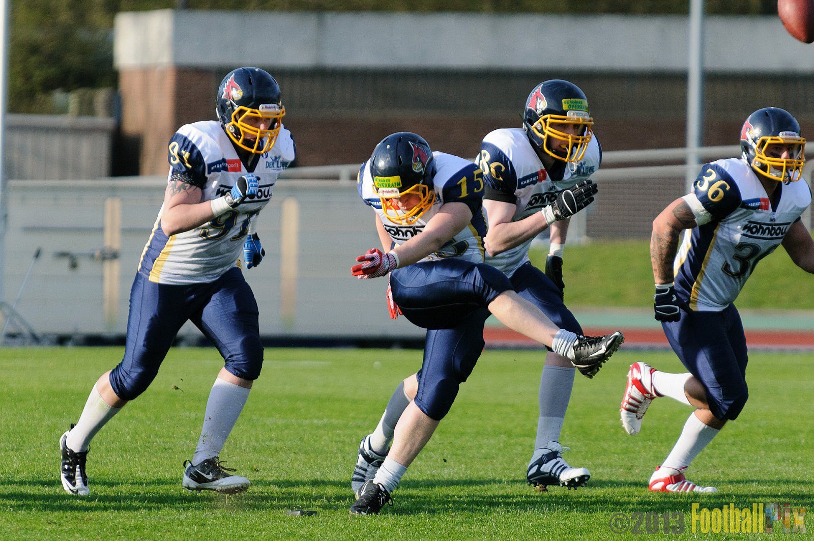 Essen Assindia Cardinals vs. Bochum Cadets - 20.04.2013 Essen Assindia Cardinals vs. Bochum Cadets (54:13) 