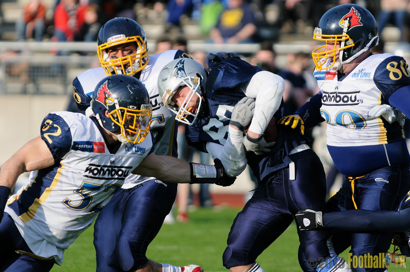 Essen Assindia Cardinals vs. Bochum Cadets - 20.04.2013 Essen Assindia Cardinals vs. Bochum Cadets (54:13) 