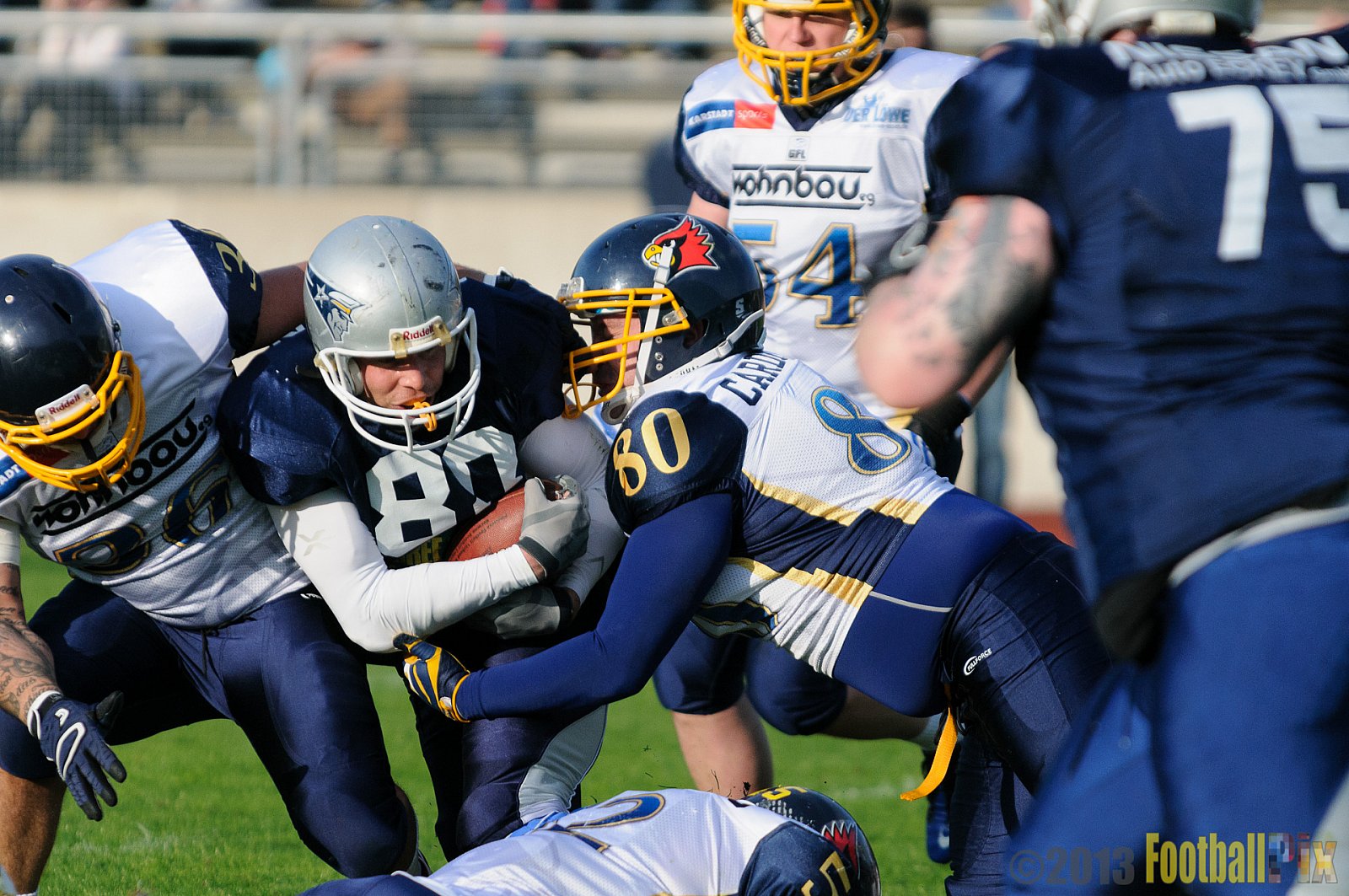 Essen Assindia Cardinals vs. Bochum Cadets - 20.04.2013 Essen Assindia Cardinals vs. Bochum Cadets (54:13) 
