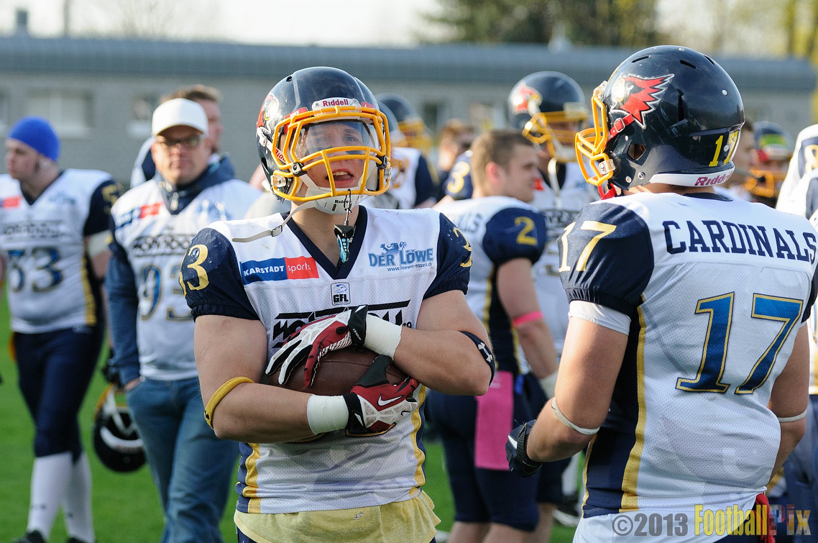 Essen Assindia Cardinals vs. Bochum Cadets - 20.04.2013 Essen Assindia Cardinals vs. Bochum Cadets (54:13) 