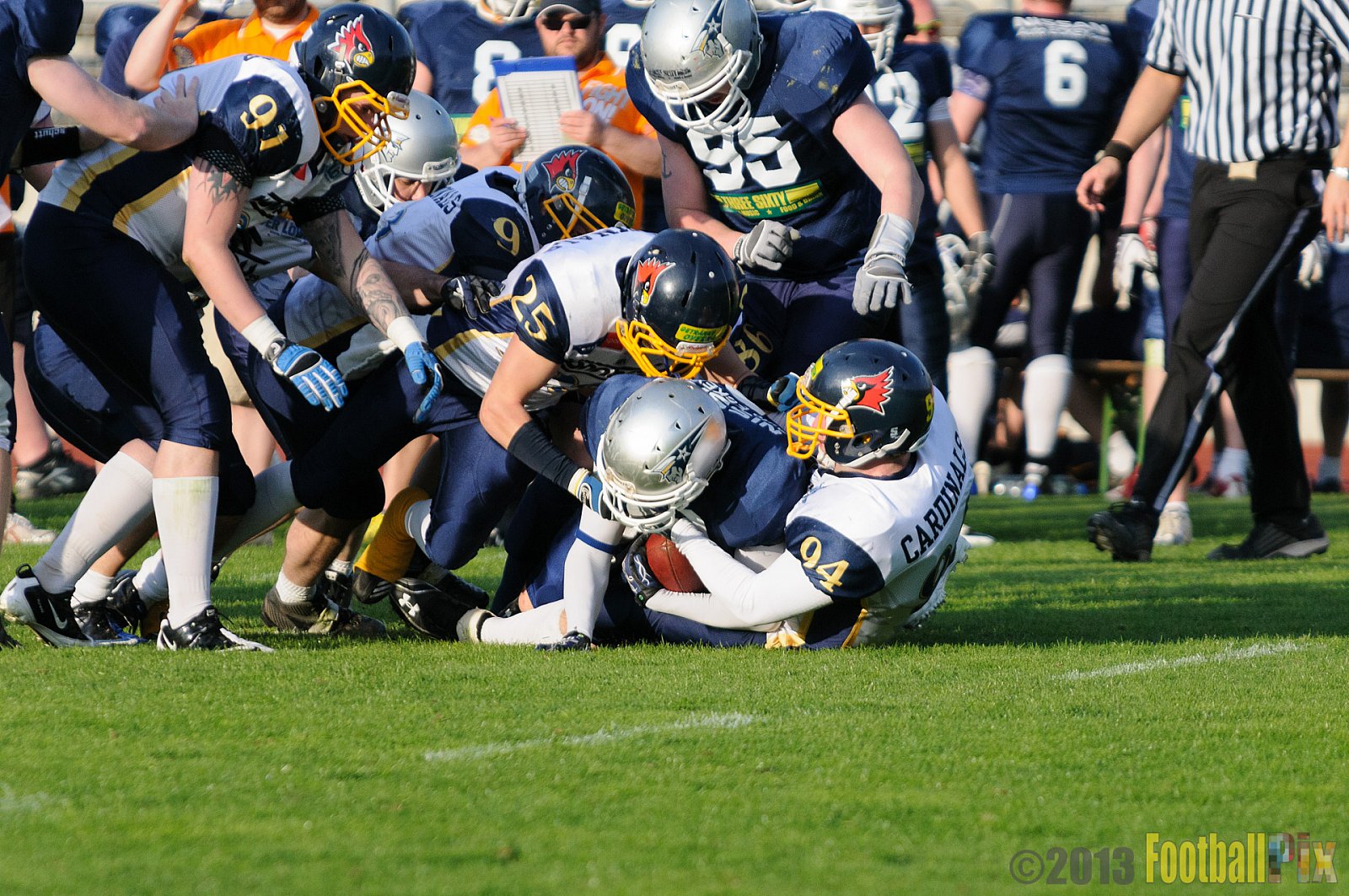 Essen Assindia Cardinals vs. Bochum Cadets - 20.04.2013 Essen Assindia Cardinals vs. Bochum Cadets (54:13) 