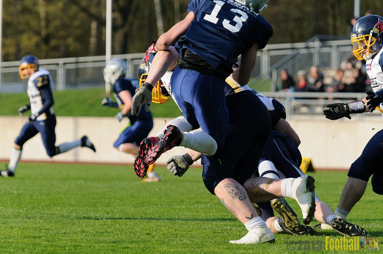 Essen Assindia Cardinals vs. Bochum Cadets - 20.04.2013 Essen Assindia Cardinals vs. Bochum Cadets (54:13) 