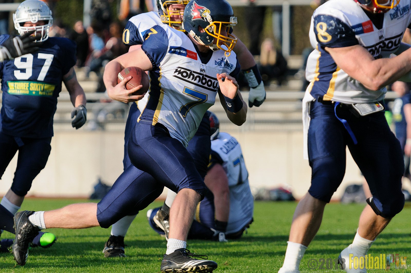 Essen Assindia Cardinals vs. Bochum Cadets - 20.04.2013 Essen Assindia Cardinals vs. Bochum Cadets (54:13) 