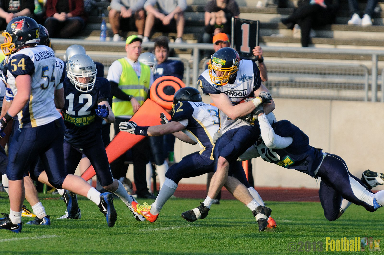 Essen Assindia Cardinals vs. Bochum Cadets - 20.04.2013 Essen Assindia Cardinals vs. Bochum Cadets (54:13) 