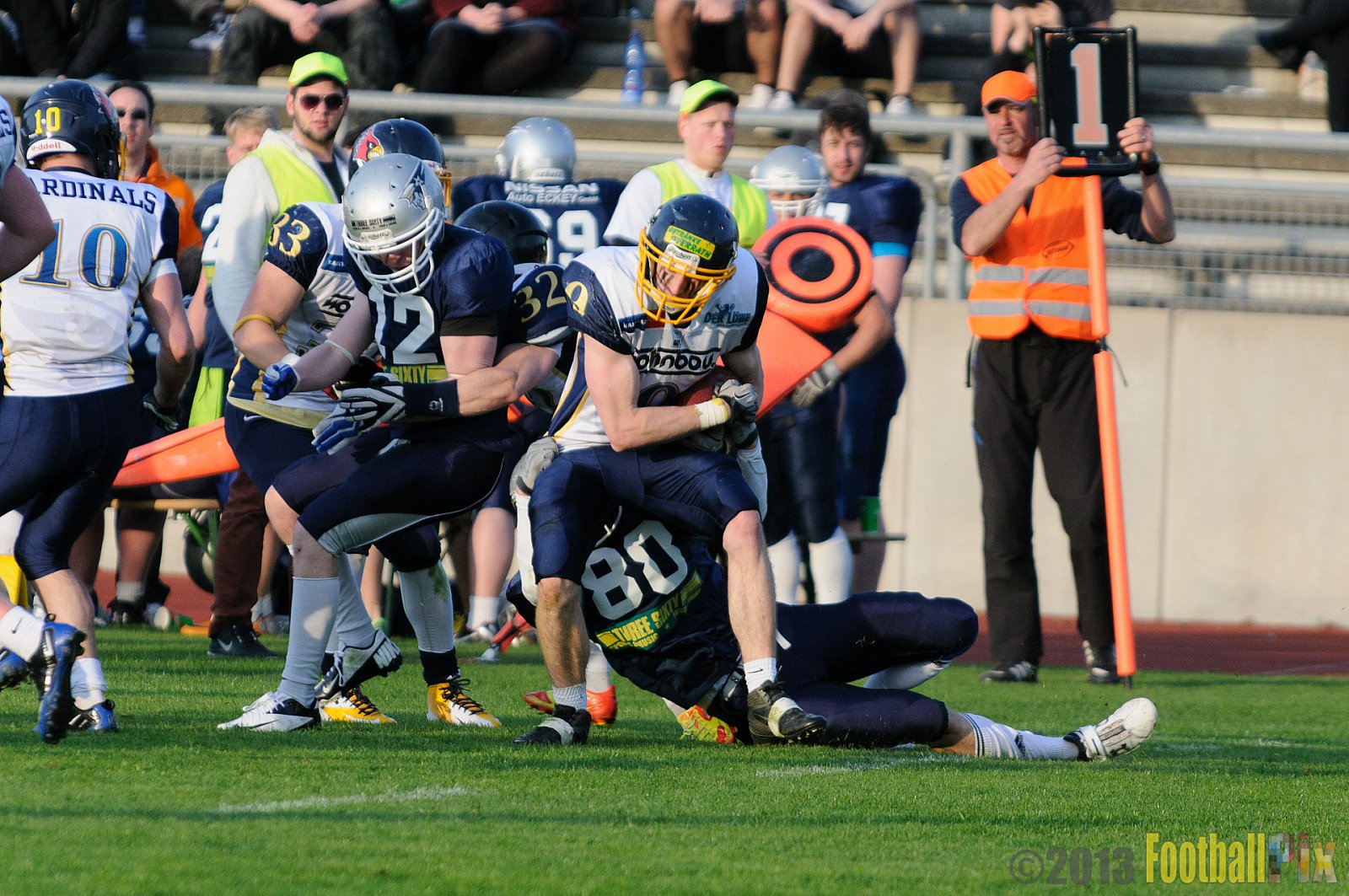Essen Assindia Cardinals vs. Bochum Cadets - 20.04.2013 Essen Assindia Cardinals vs. Bochum Cadets (54:13) 