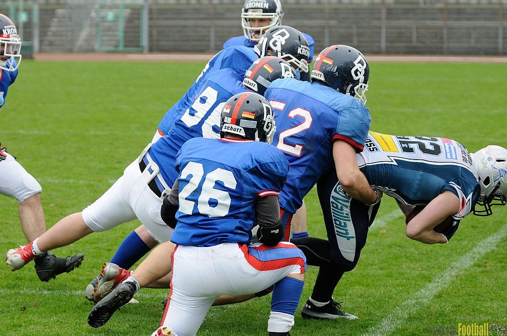Remscheid Amboss vs. Dortmund Giants  - 21.04.2013 Remscheid Amboss vs. Dortmund Giants (13:9) 