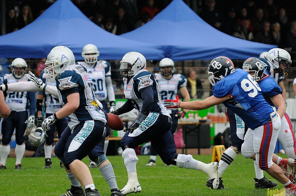 Remscheid Amboss vs. Dortmund Giants  - 21.04.2013 Remscheid Amboss vs. Dortmund Giants (13:9) 