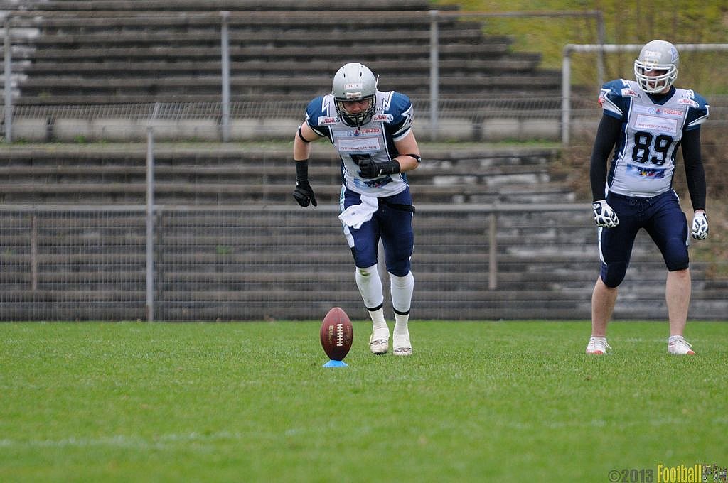 Remscheid Amboss vs. Dortmund Giants  - 21.04.2013 Remscheid Amboss vs. Dortmund Giants (13:9) 