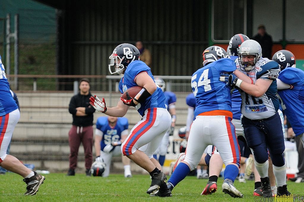 Remscheid Amboss vs. Dortmund Giants  - 21.04.2013 Remscheid Amboss vs. Dortmund Giants (13:9) 