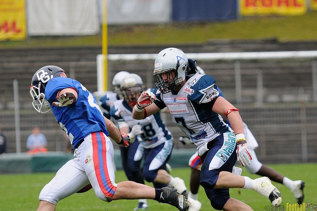 Remscheid Amboss vs. Dortmund Giants  - 21.04.2013 Remscheid Amboss vs. Dortmund Giants (13:9) 