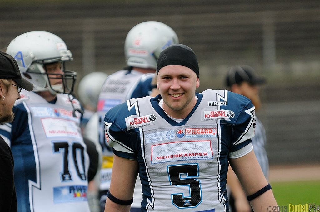 Remscheid Amboss vs. Dortmund Giants  - 21.04.2013 Remscheid Amboss vs. Dortmund Giants (13:9) 