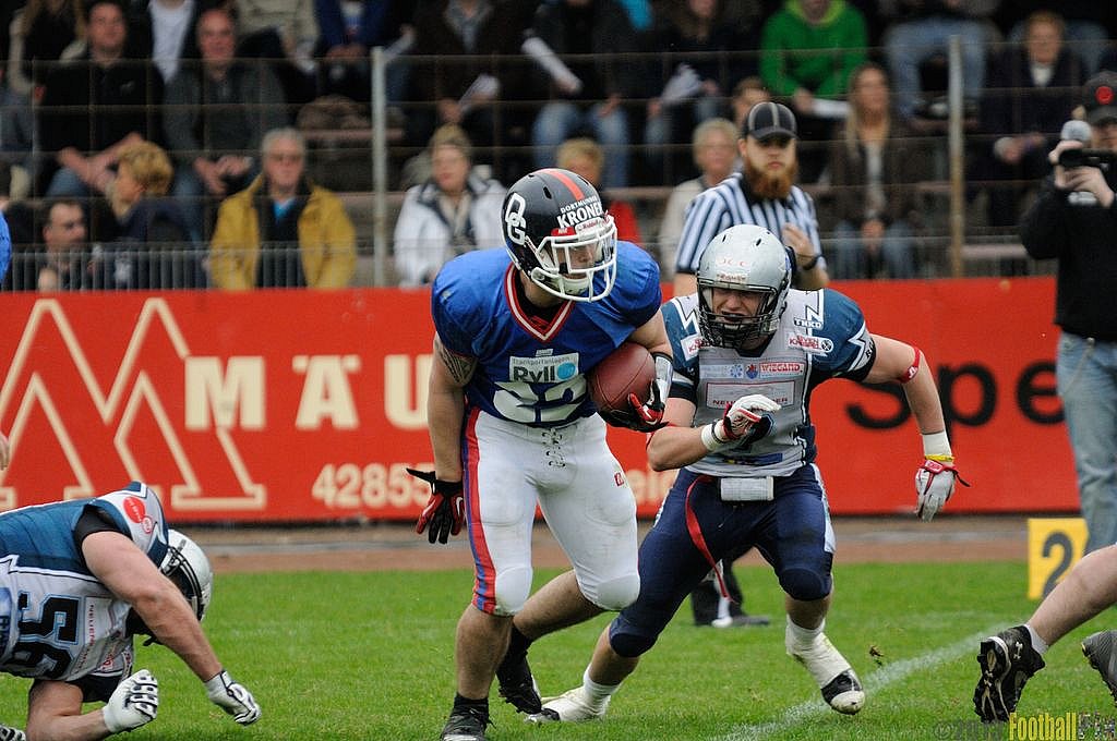 Remscheid Amboss vs. Dortmund Giants  - 21.04.2013 Remscheid Amboss vs. Dortmund Giants (13:9) 