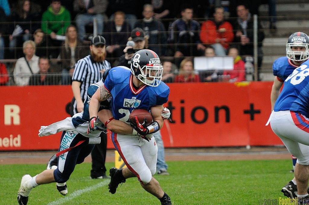 Remscheid Amboss vs. Dortmund Giants  - 21.04.2013 Remscheid Amboss vs. Dortmund Giants (13:9) 