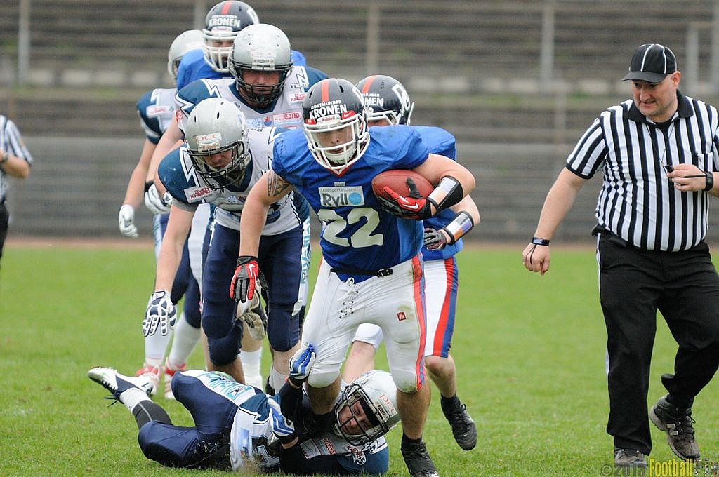 Remscheid Amboss vs. Dortmund Giants  - 21.04.2013 Remscheid Amboss vs. Dortmund Giants (13:9) 