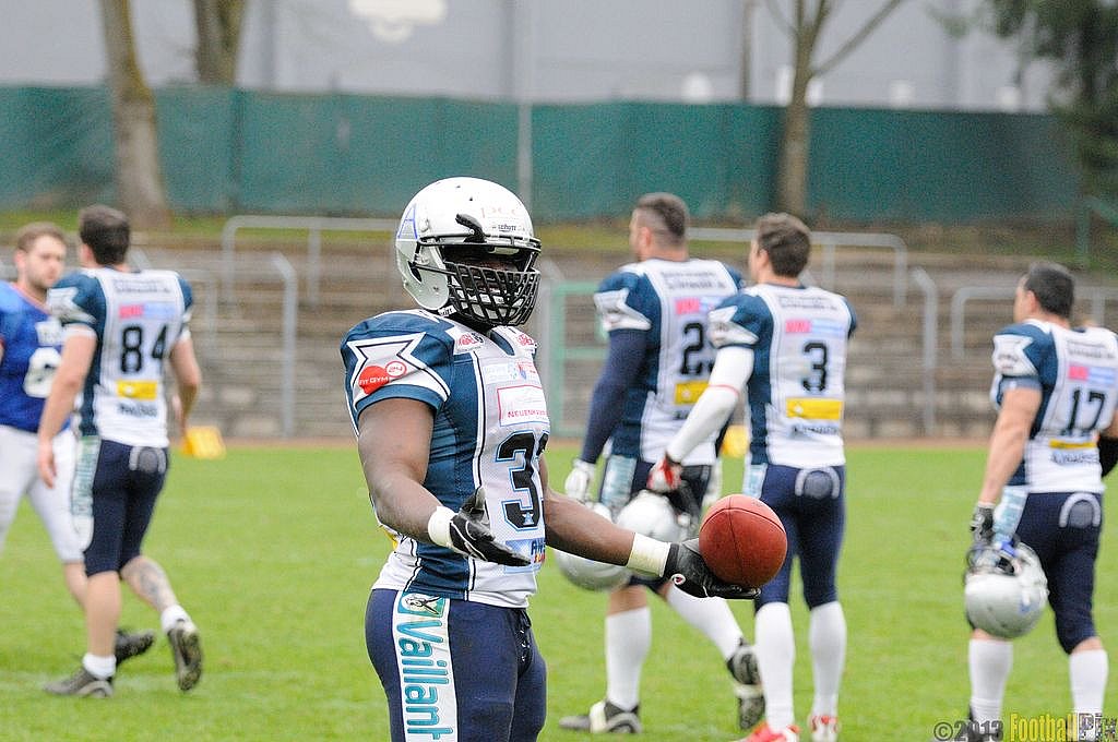 Remscheid Amboss vs. Dortmund Giants  - 21.04.2013 Remscheid Amboss vs. Dortmund Giants (13:9) 